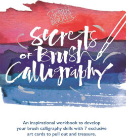 Kirsten Burkes Secrets Of Brush Calligra