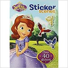 Disney Junior Sofia the First Sticker Scenes