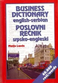 English-Serbian Serbian-English Business Dictionary
